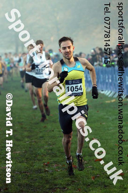 Senior and under-23 men, European Cross Country Trials, Sefton Park, Liverpool. Photo: David T. Hewitson/Sports for All Pics
